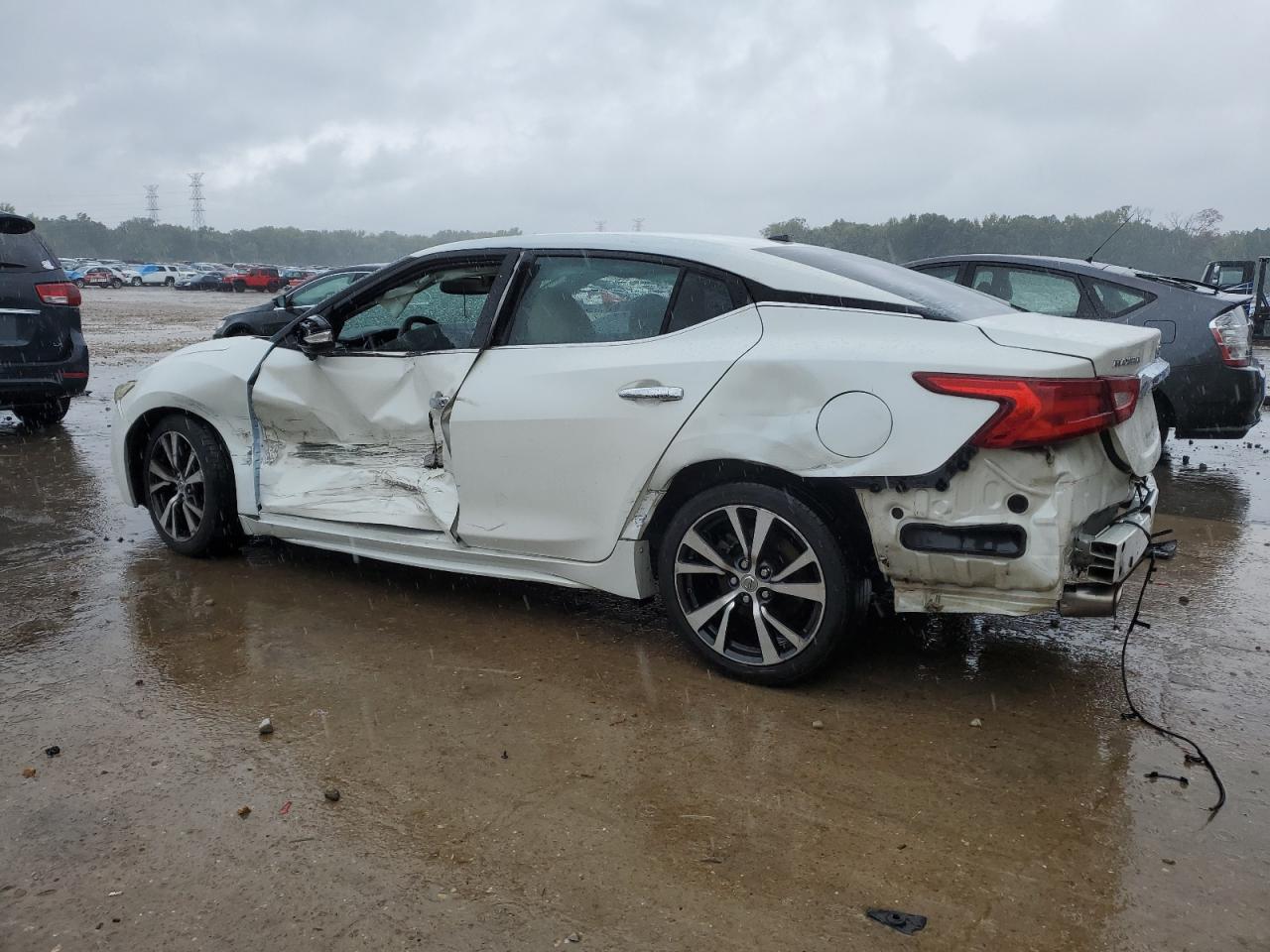 2017 Nissan Maxima VIN 1N4AA6AP0HC435374 Copart auction photo, side / all over damage thumbnail 2