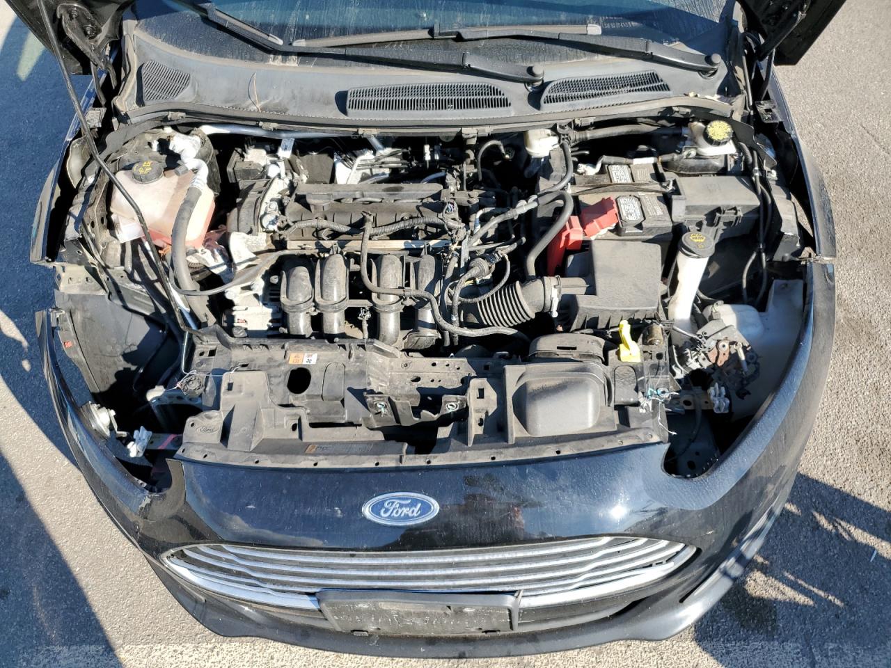 2019 Ford Fiesta VIN 3FADP4EJXKM115362 Copart auction photo, front end / minor dent/scratches damage thumbnail 11