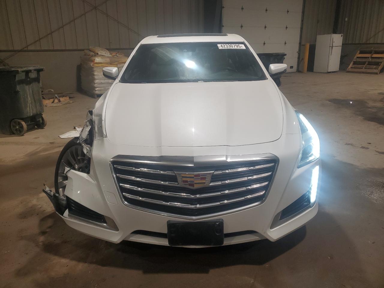 2019 Cadillac CTS VIN 1G6AX5SX7K0105275 Copart auction photo, front end damage thumbnail 5