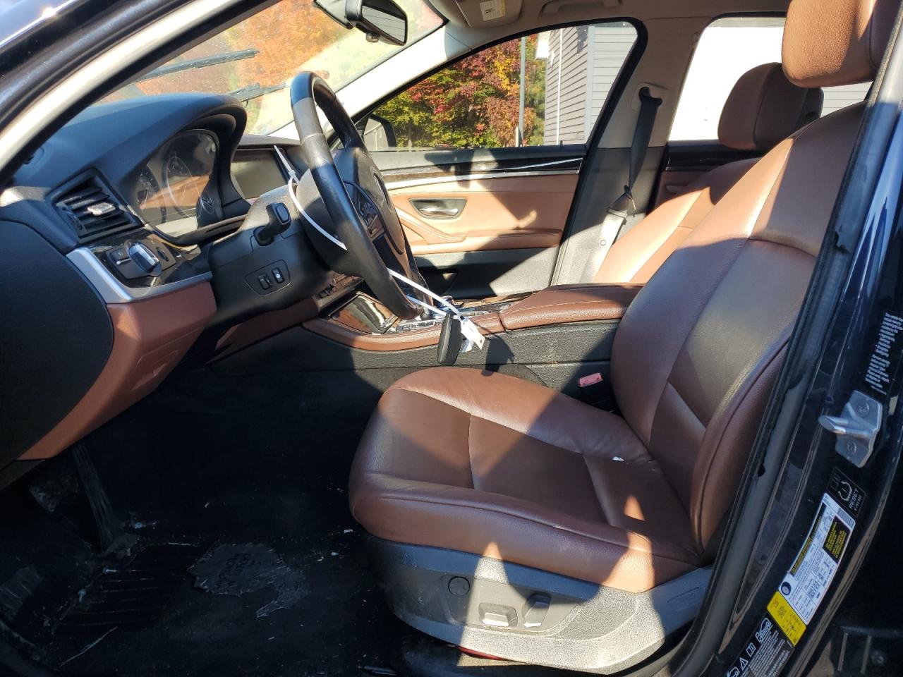 2013 BMW 5er VIN WBAXH5C55DD107651 Copart auction photo, minor dent/scratches damage thumbnail 7