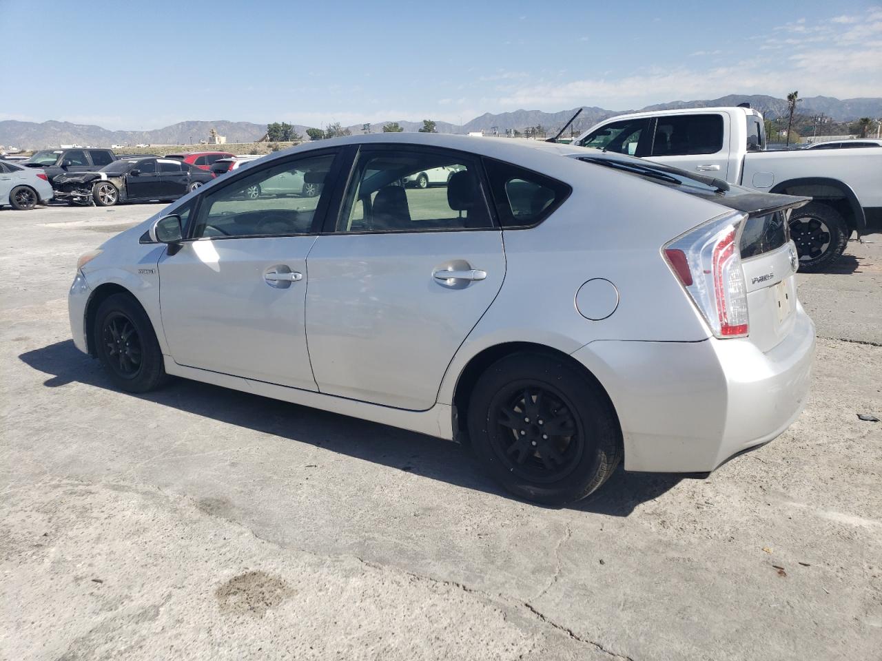 2013 Toyota Prius VIN JTDKN3DU1D1638458 Copart auction photo, vandalism damage thumbnail 2