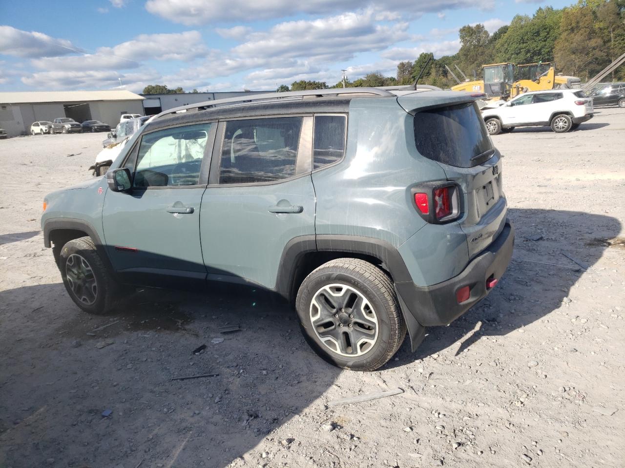 2015 Jeep Renegade VIN ZACCJBCT5FPB91574 Copart auction photo, side / front end damage thumbnail 2