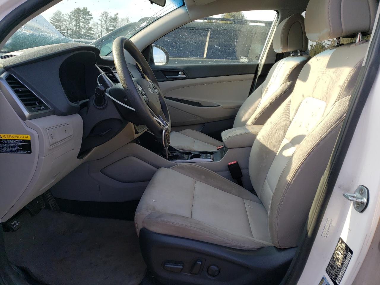 2016 Hyundai Tucson VIN KM8J3CA26GU129310 Copart auction photo, front end / minor dent/scratches damage thumbnail 7