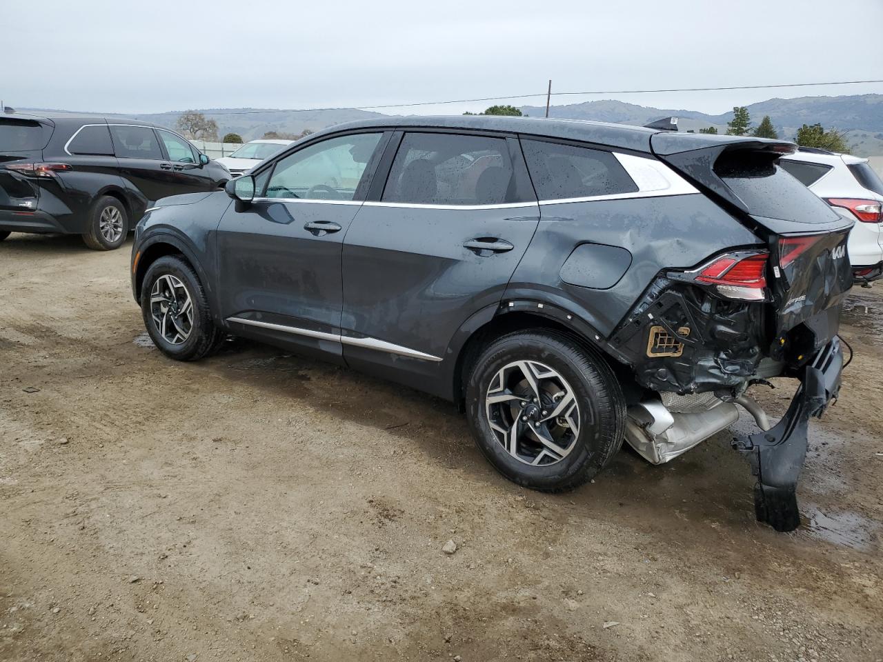 2024 KIA Sportage VIN KNDPUCDF1R7270765 Copart auction photo, rear end damage thumbnail 2