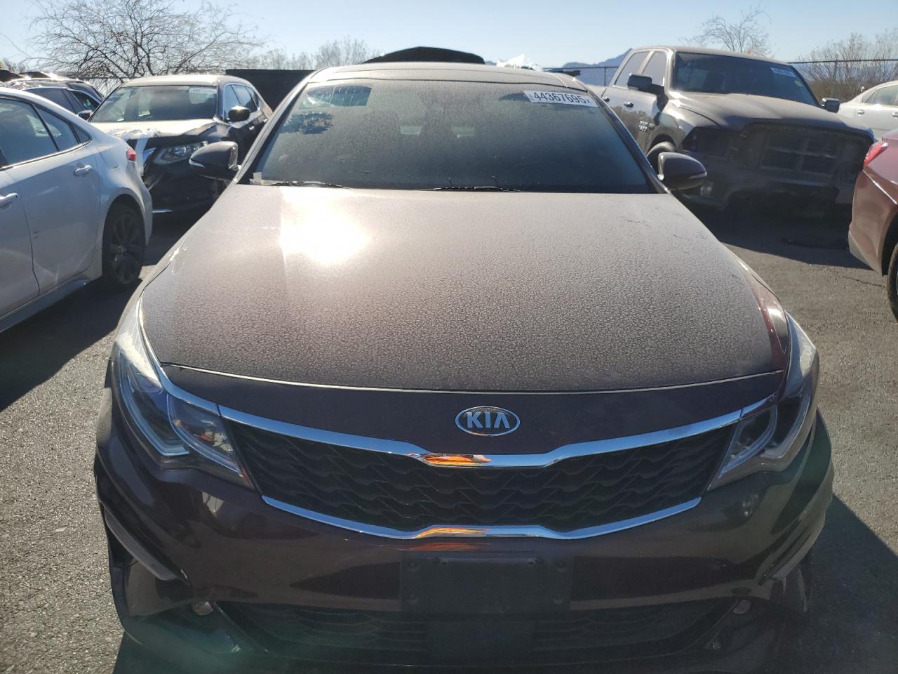 2019 KIA Optima VIN 5XXGU4L11KG318354 Copart auction photo, minor dent/scratches damage thumbnail 5