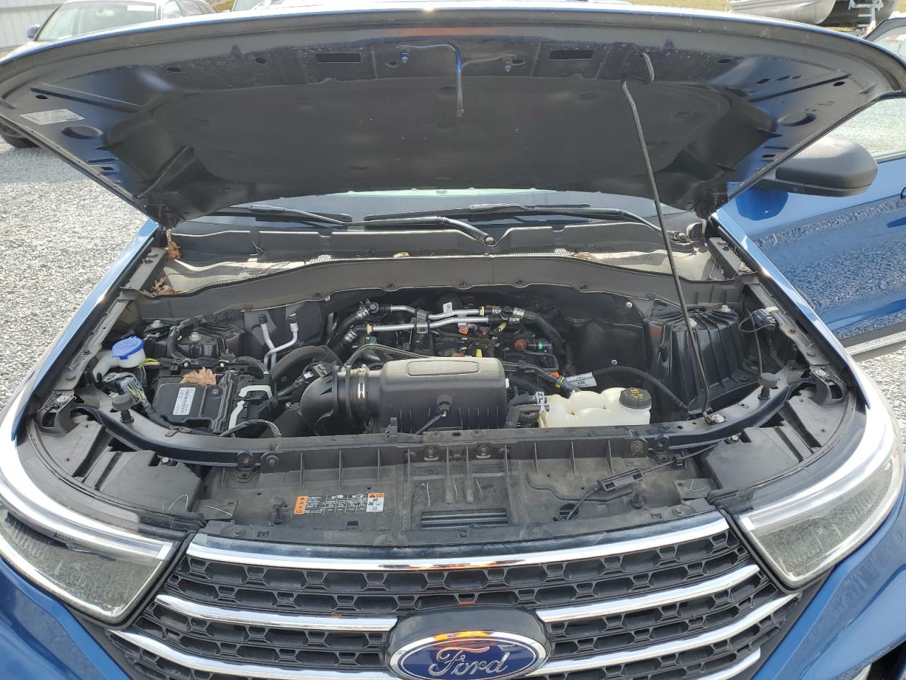 2022 Ford Explorer VIN 1FMSK8DH7NGB90777 Copart auction photo, rear end damage thumbnail 12