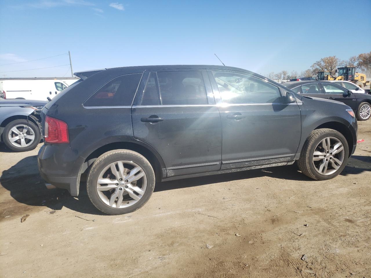 2013 Ford Edge VIN 2FMDK4KC5DBB35548 Copart auction photo, side / front end damage thumbnail 3