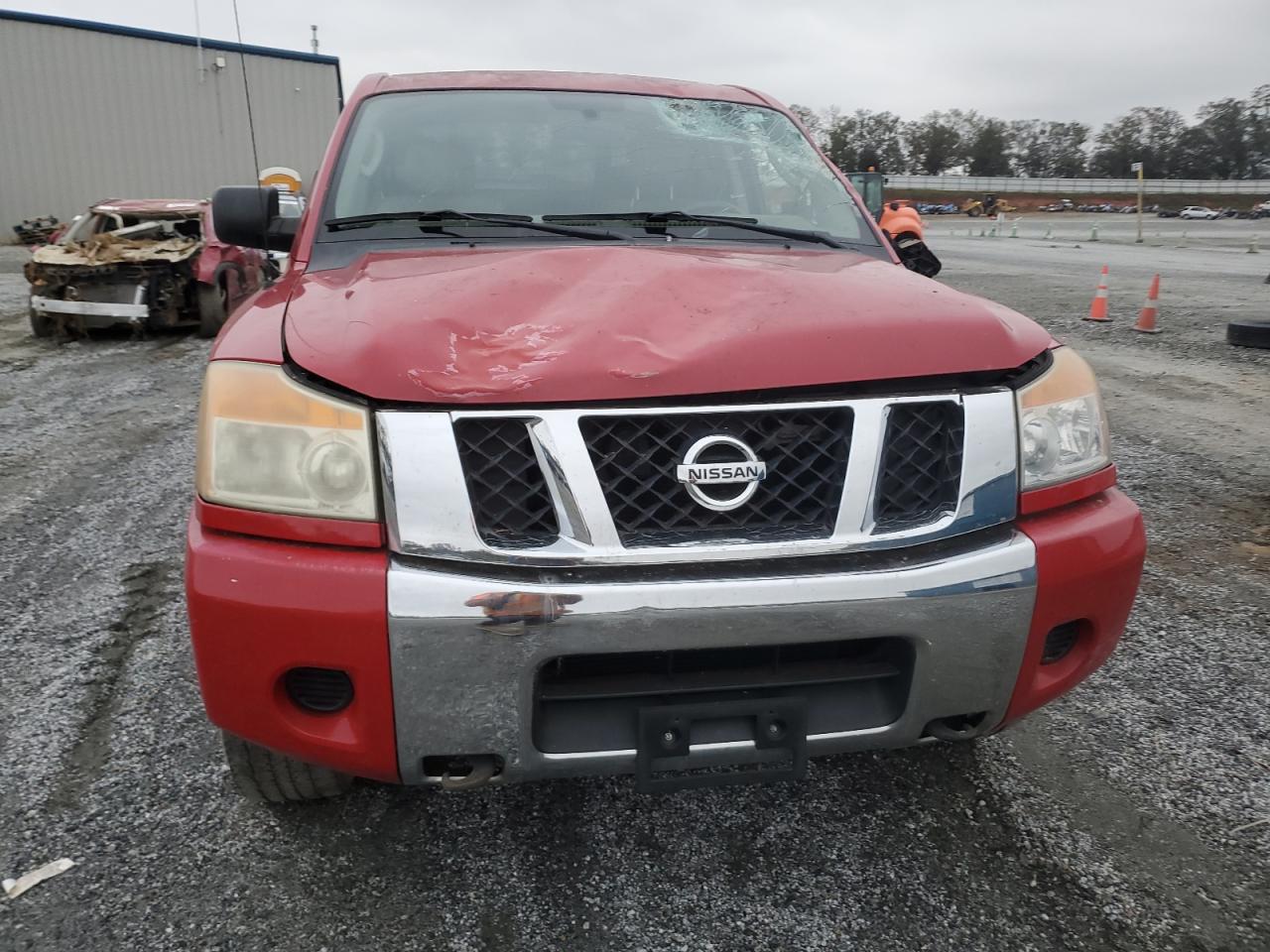 2011 Nissan Titan VIN 1N6AA0EJ7BN323256 Copart auction photo, top/roof damage thumbnail 5