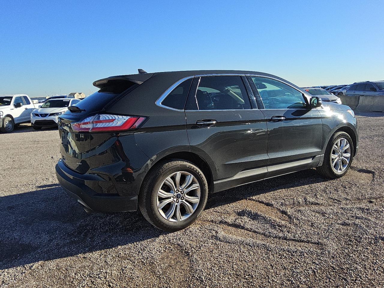 2021 Ford Edge VIN 2FMPK4K91MBA27431 Copart auction photo, front end / mechanical damage thumbnail 3