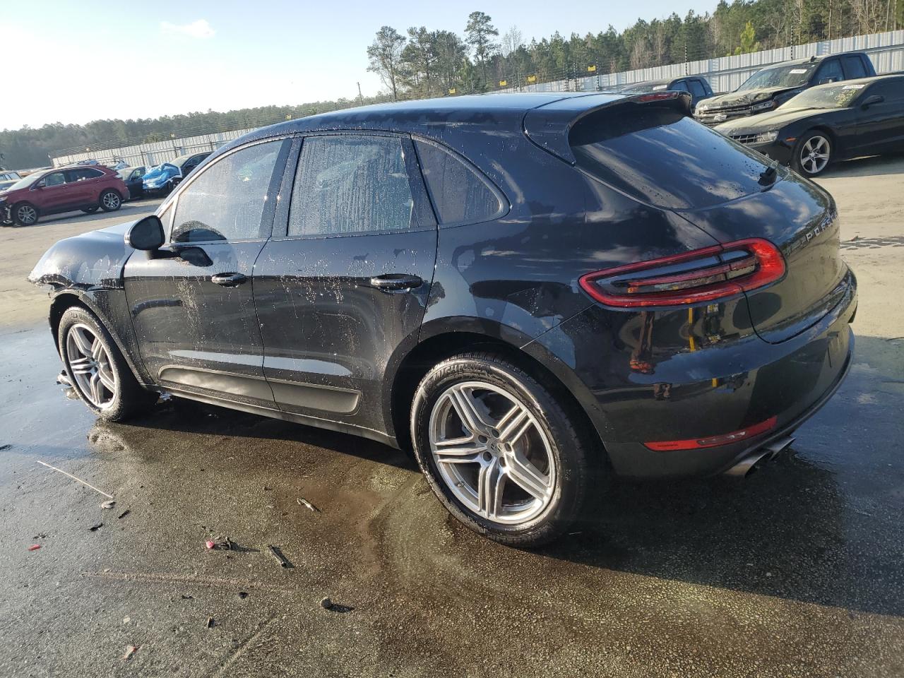 2015 Porsche Macan VIN WP1AB2A51FLB68370 Copart auction photo, front end damage thumbnail 2