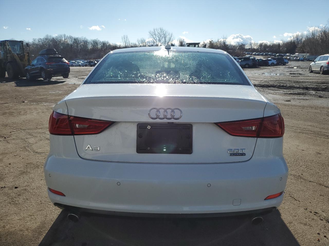 2015 Audi A3 VIN WAUEFGFF1F1125193 Copart auction photo, front end / minor dent/scratches damage thumbnail 6