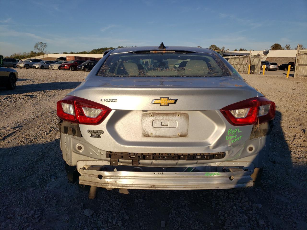 2018 Chevrolet Cruze VIN 1G1BC5SM7J7150704 Copart auction photo, rear end damage thumbnail 6