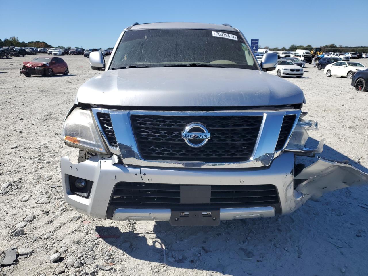 2017 Nissan Armada VIN JN8AY2ND5H9011253 Copart auction photo, all over damage thumbnail 5