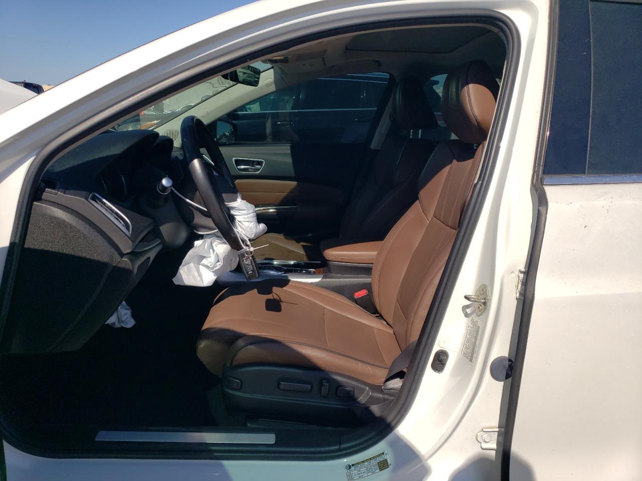 2020 Acura TLX VIN 19UUB3F86LA000062 Copart auction photo, front end damage thumbnail 7