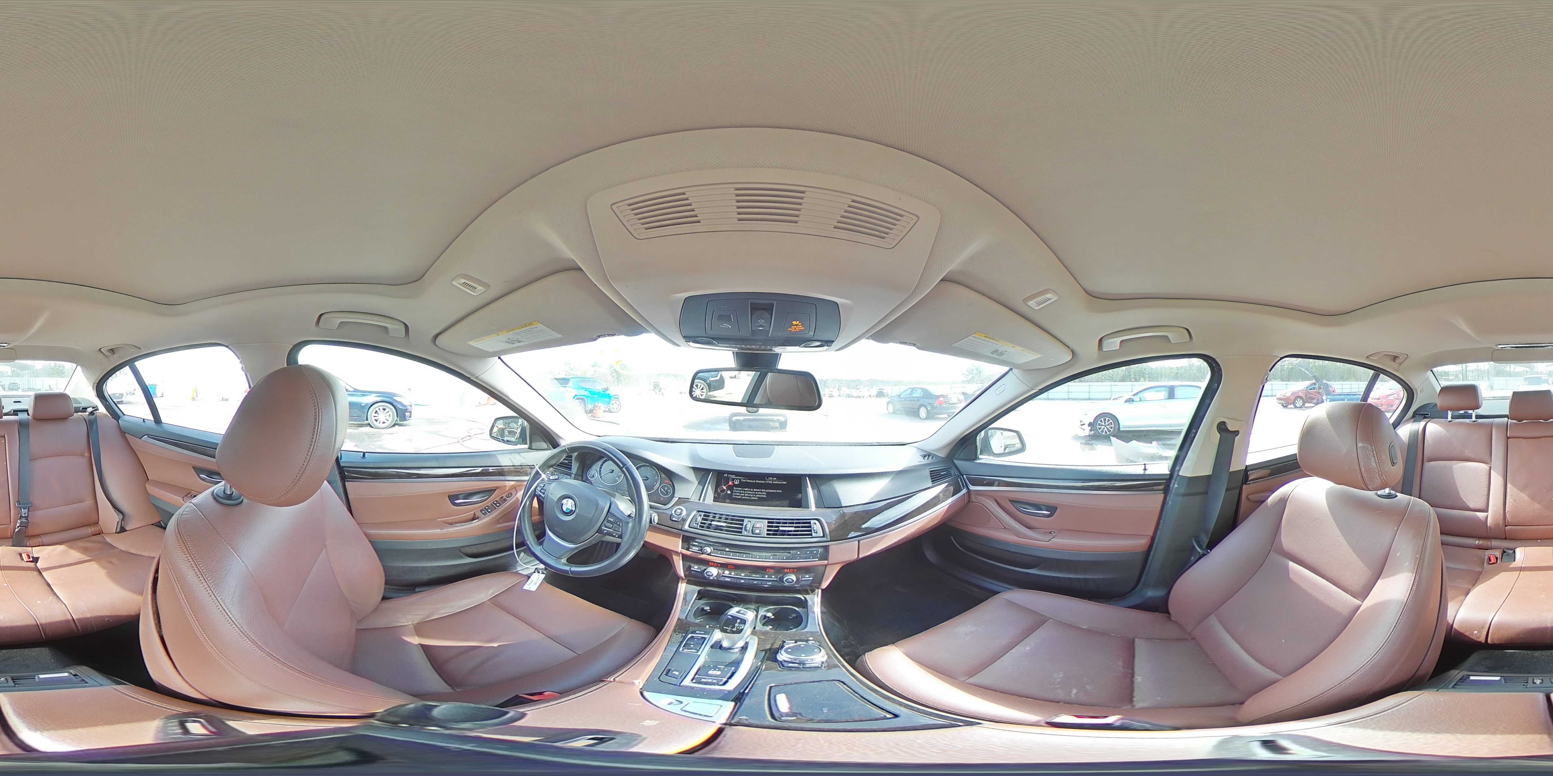 2015 BMW 5er VIN WBA5A5C52FD520349 Copart auction photo, rear end damage thumbnail 15