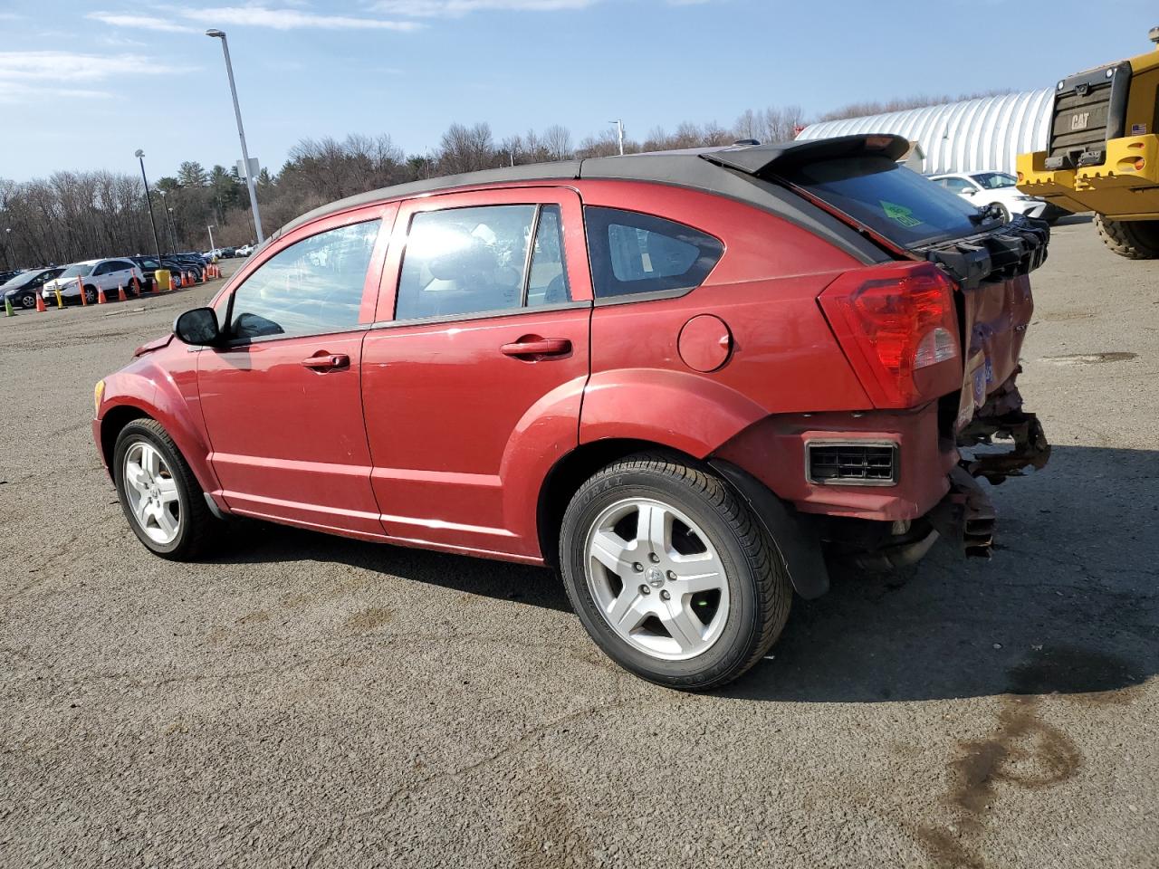2010 Dodge Caliber VIN 1B3CB4HA2AD630108 Copart auction photo, rear end / top/roof damage thumbnail 2