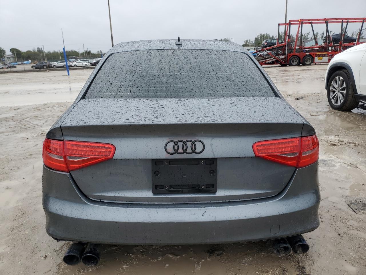2015 Audi A4 VIN WAUAFAFL8FN028065 Copart auction photo, undercarriage / mechanical damage thumbnail 6