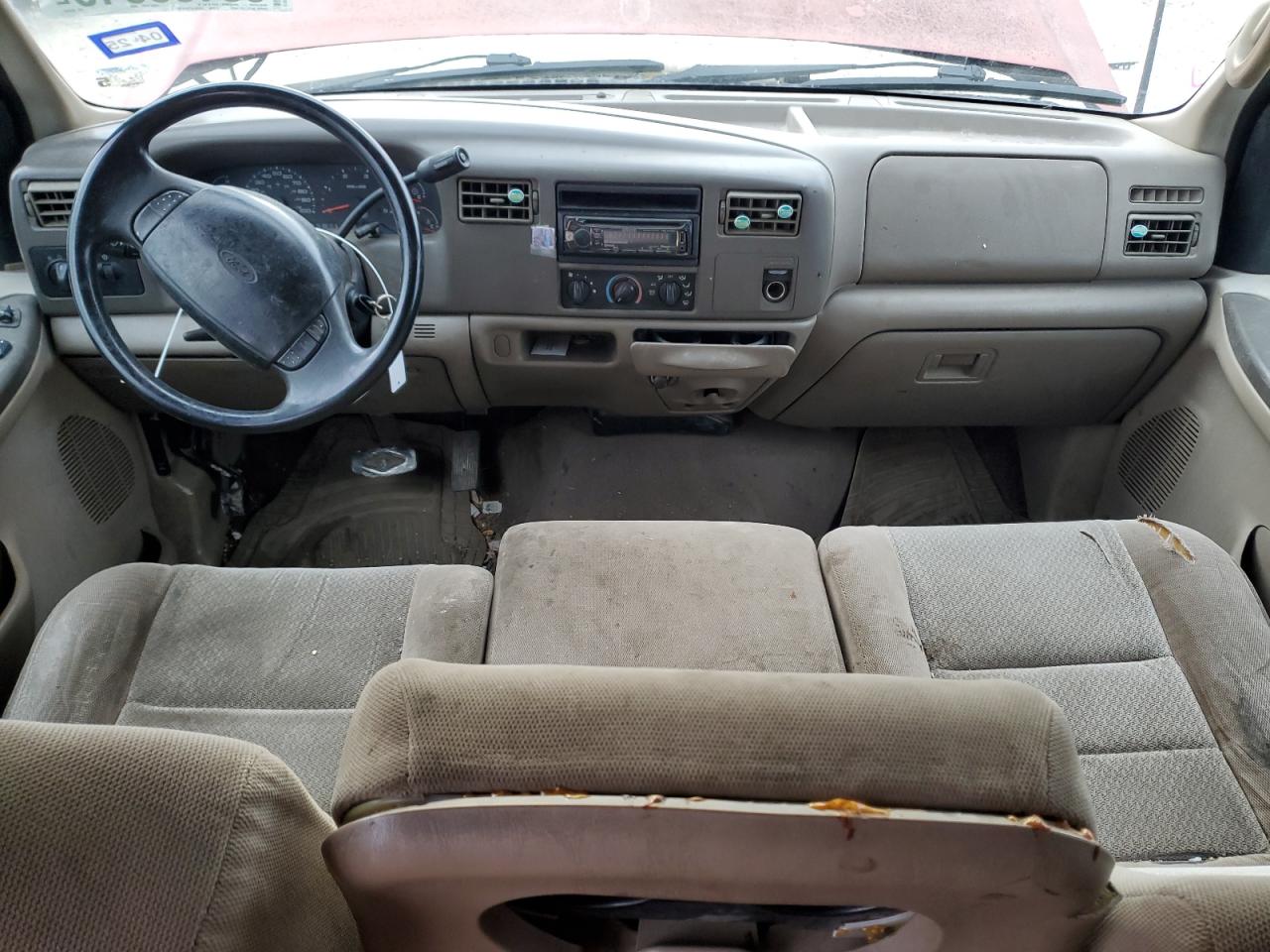 2002 Ford F250 VIN 1FTNW20F12EB98260 Copart auction photo, all over / mechanical damage thumbnail 8