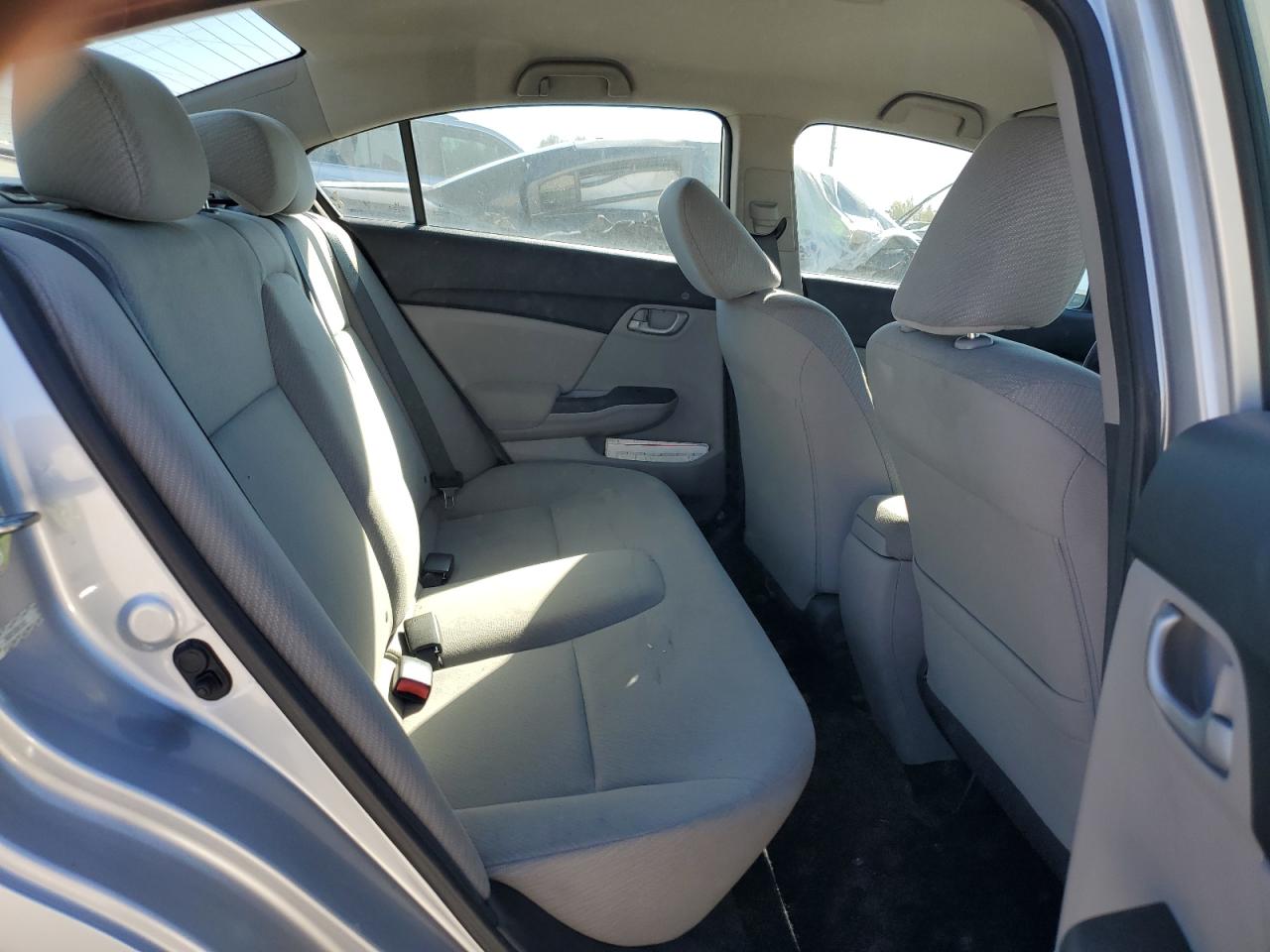 2013 Honda Civic VIN 2HGFB2F52DH572872 Copart auction photo, rear end / minor dent/scratches damage thumbnail 10