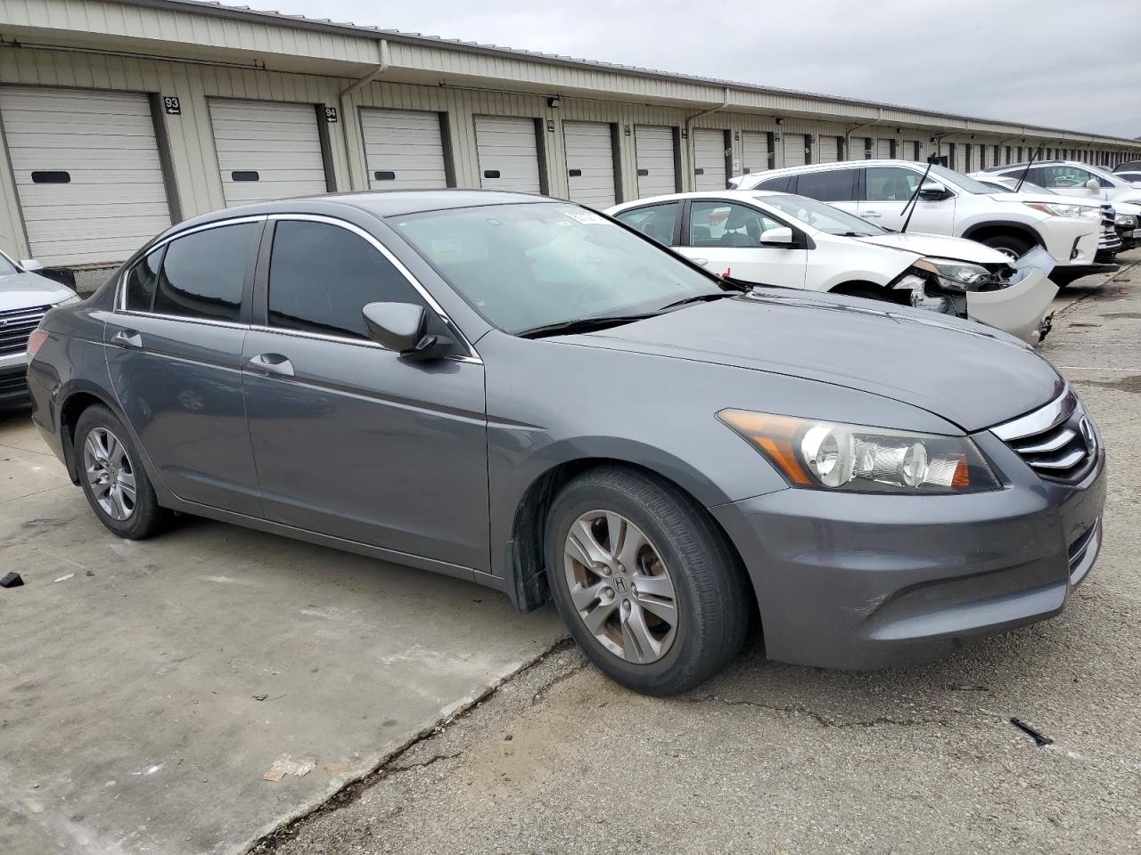 2012 Honda Accord VIN 1HGCP2F69CA145375 Copart auction photo, side damage thumbnail 4