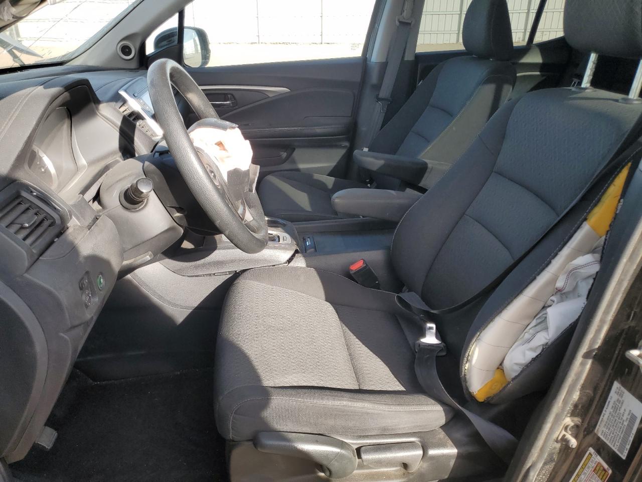 2019 Honda Ridgeline VIN 5FPYK3F13KB037215 Copart auction photo, front end / side damage thumbnail 7