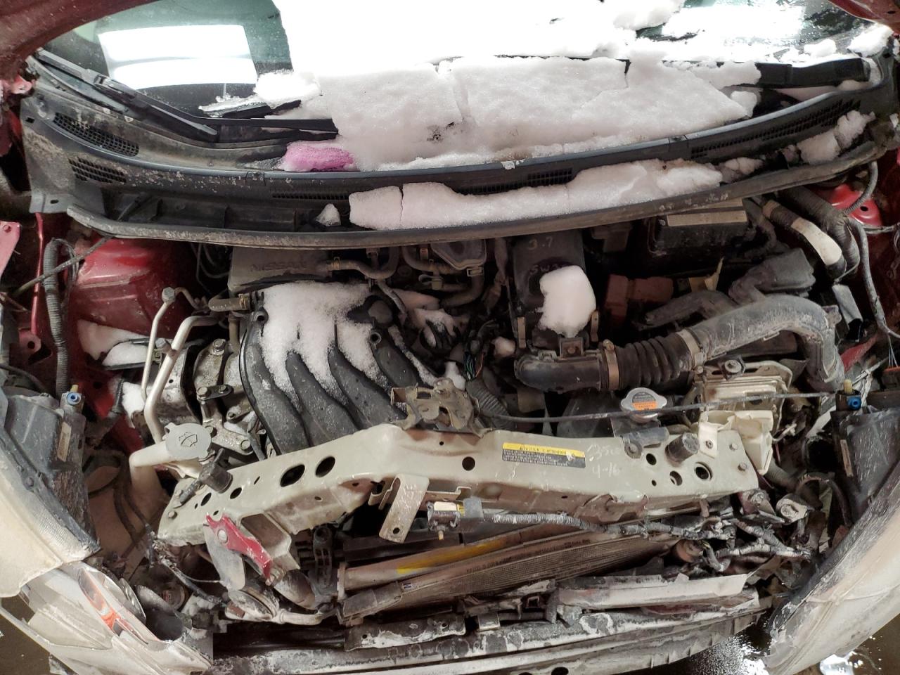 2015 Nissan Versa VIN 3N1CE2CP3FL420501 Copart auction photo, front end damage thumbnail 12