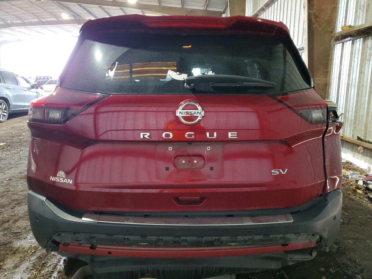 2021 Nissan Rogue VIN 5N1AT3BA0MC807279 Copart auction photo, front end / rear end damage thumbnail 6