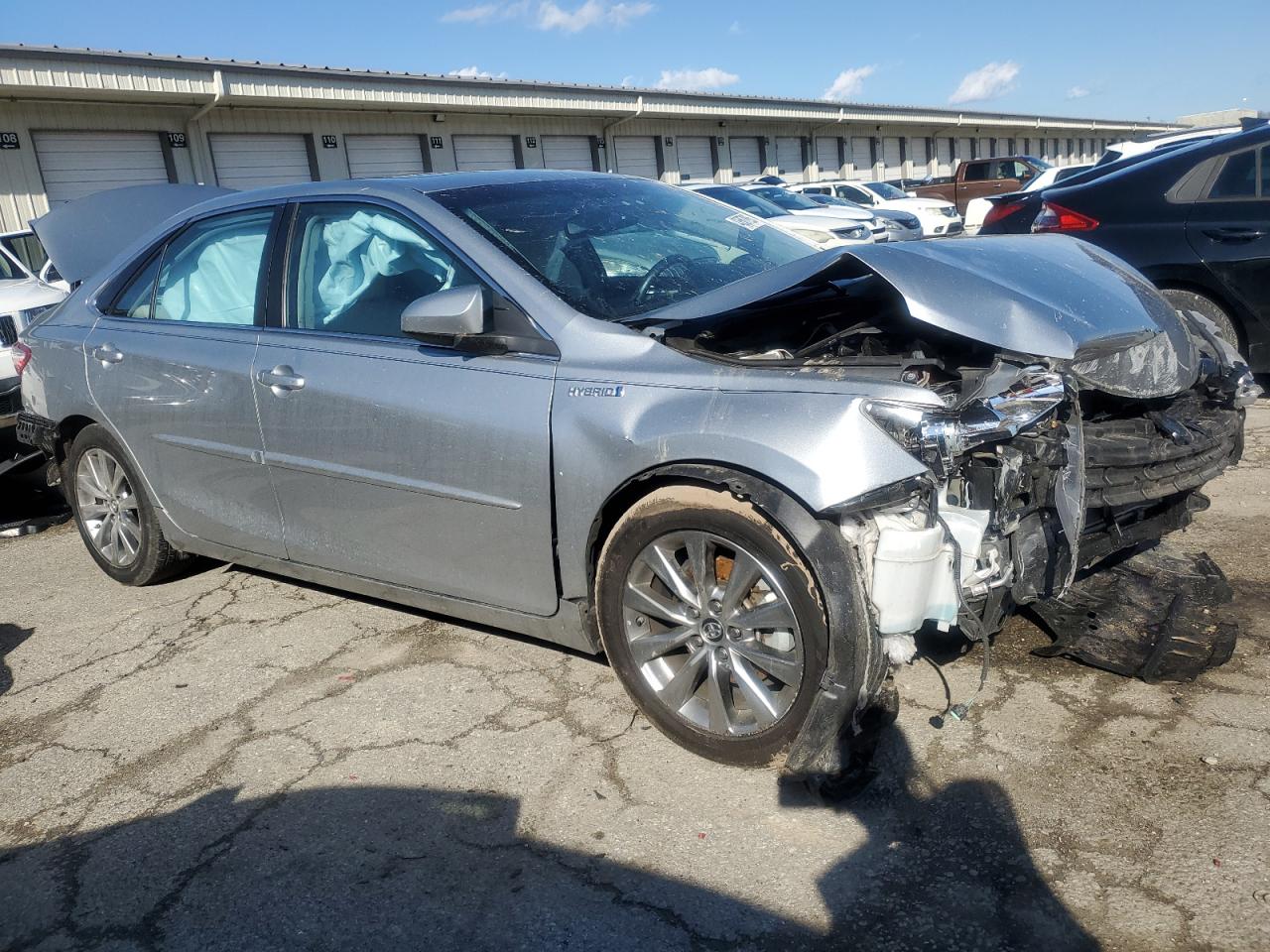 2017 Toyota Camry VIN 4T1BD1FK8HU215198 Copart auction photo, front end damage thumbnail 4