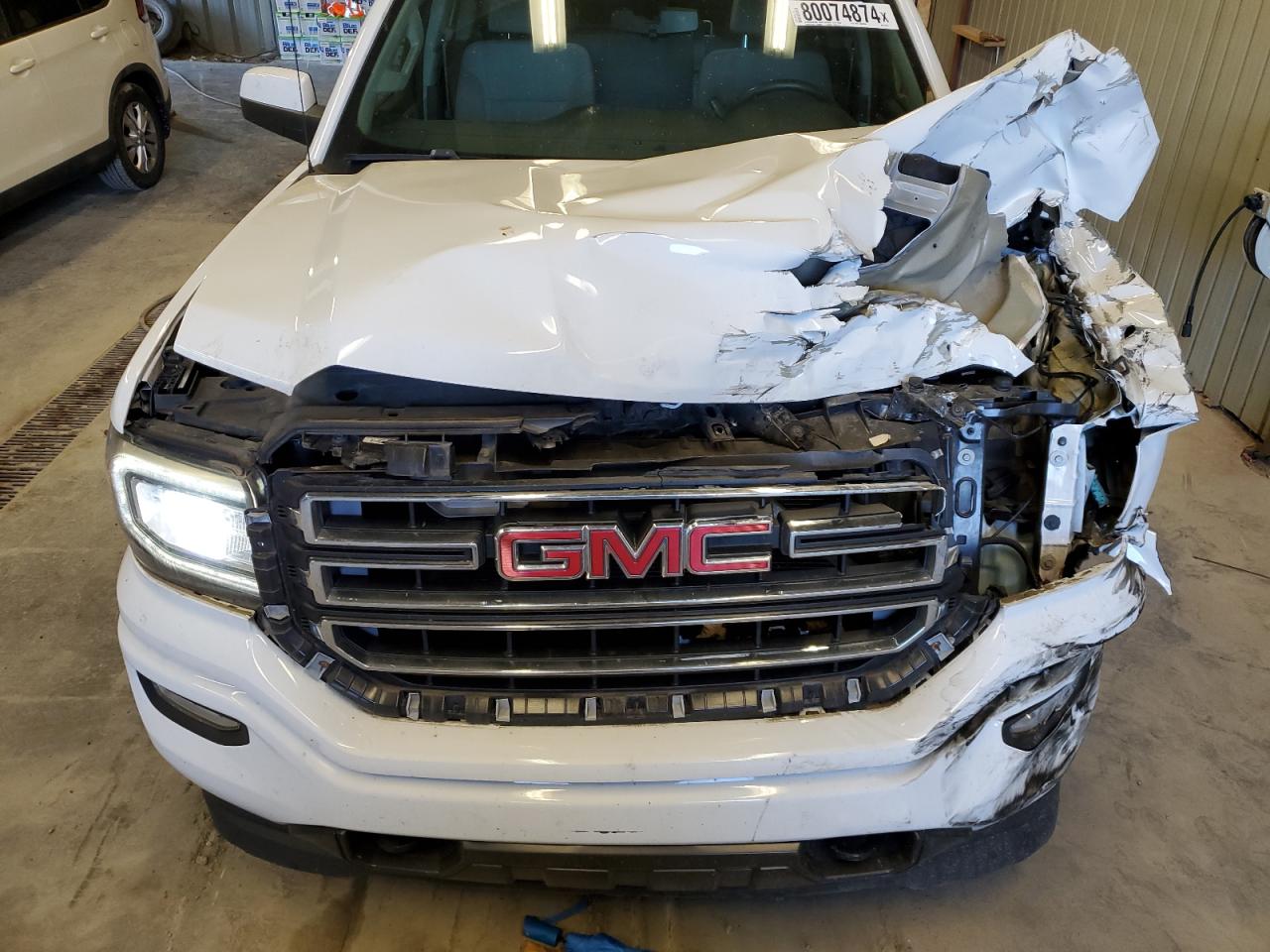 2016 GMC Sierra VIN 1GTV2LEC1GZ414897 Copart auction photo, front end damage thumbnail 11