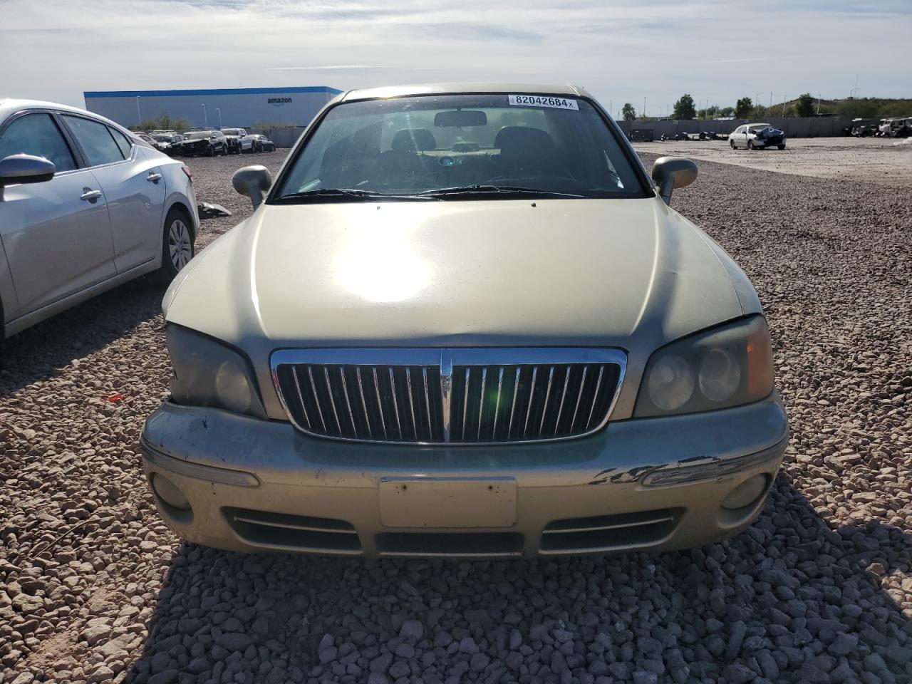 2003 Hyundai Grandeur VIN KMHFU45E63A259614 Copart auction photo, front end damage thumbnail 5