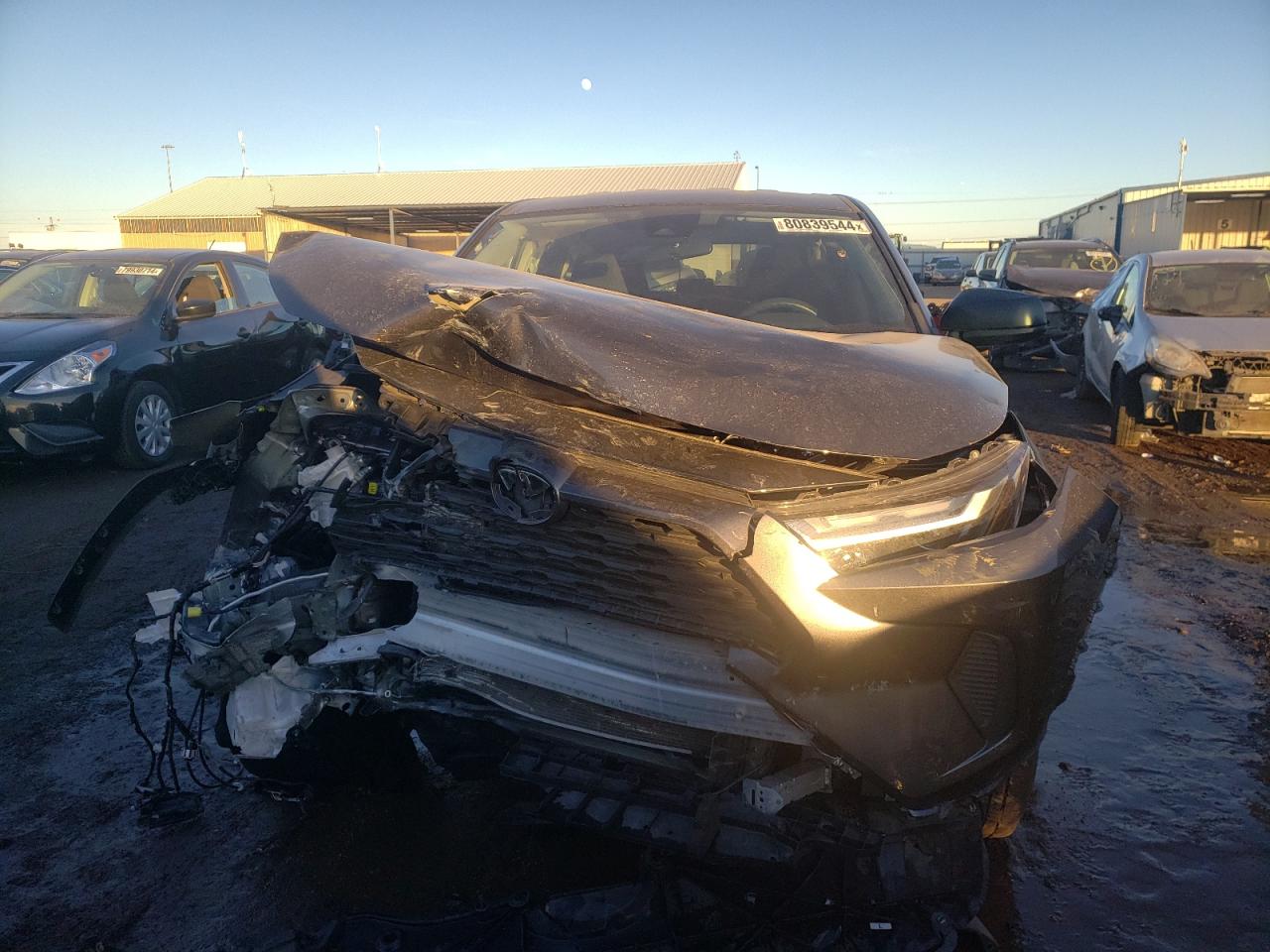 2023 Toyota RAV 4 VIN 2T3H1RFV5PC221401 Copart auction photo, front end damage thumbnail 5