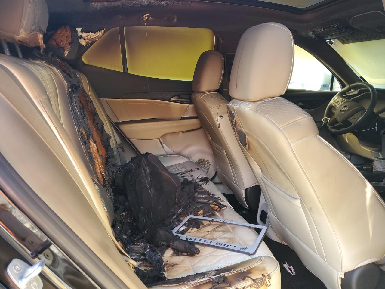 2022 Buick Envision VIN LRBFZRR45ND160173 Copart auction photo, burn - interior damage thumbnail 11