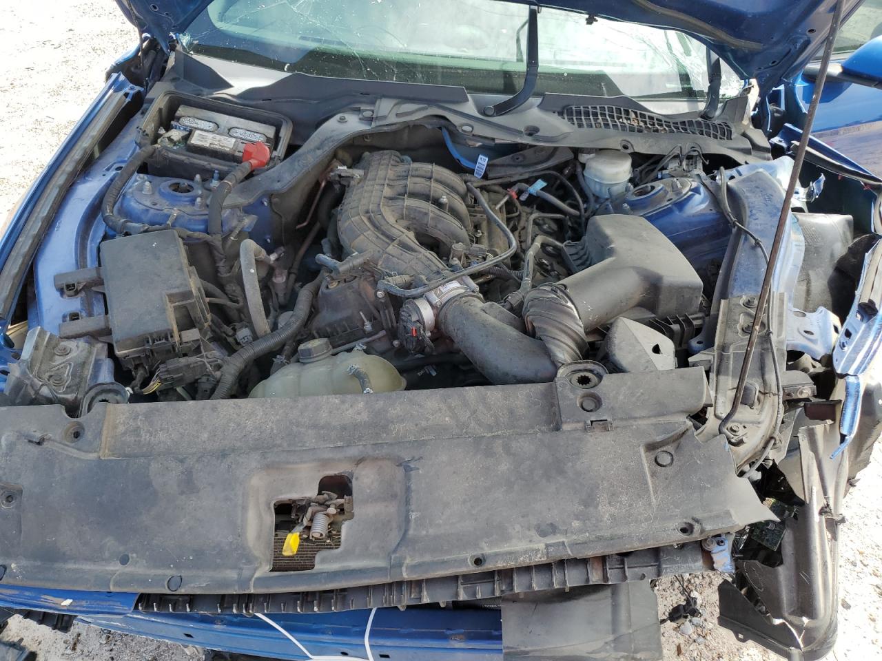 2017 Ford Mustang VIN 1FA6P8AMXH5329847 Copart auction photo, all over damage thumbnail 11