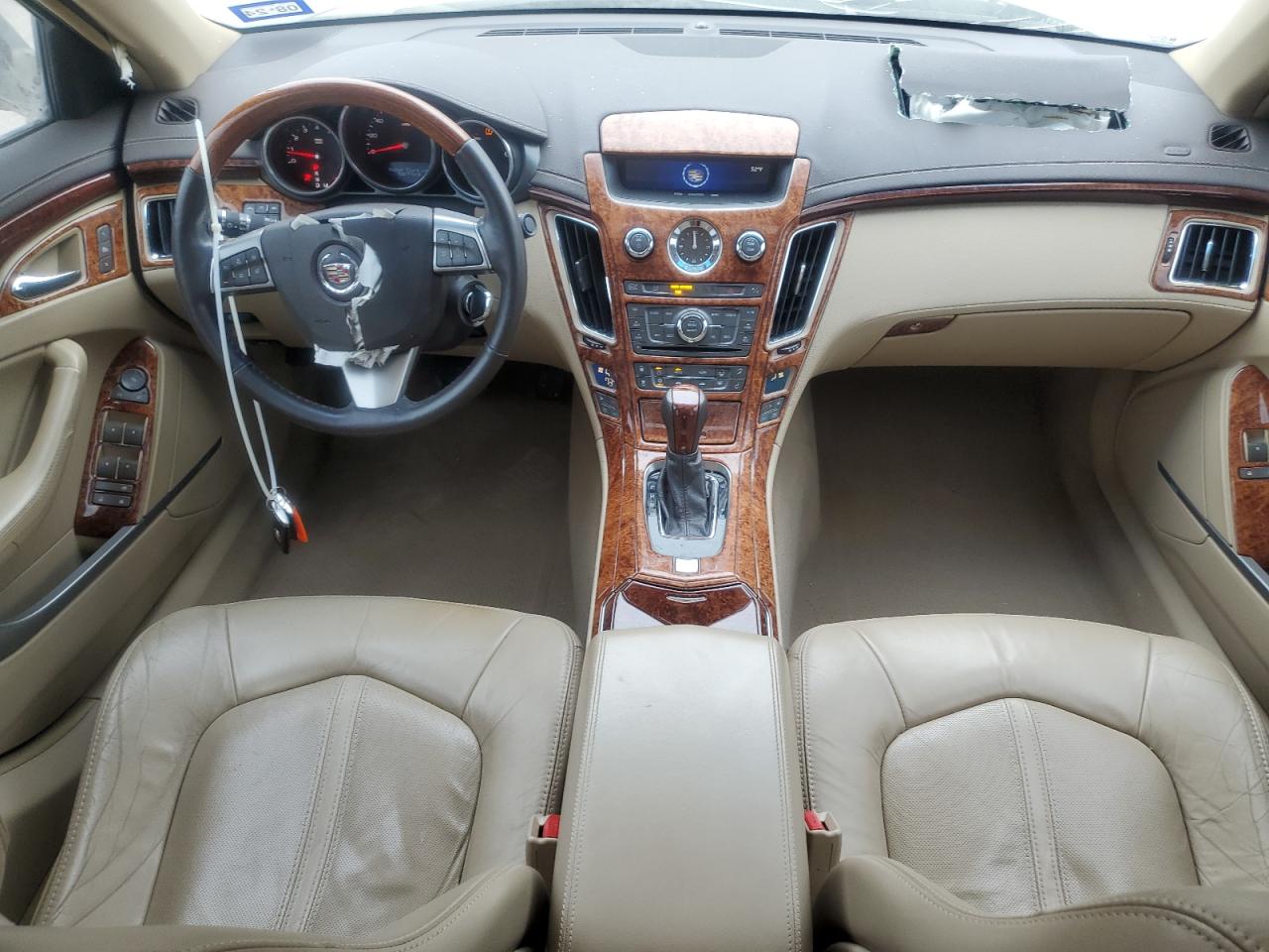2011 Cadillac CTS VIN 1G6DP5ED9B0141855 Copart auction photo, front end / minor dent/scratches damage thumbnail 8