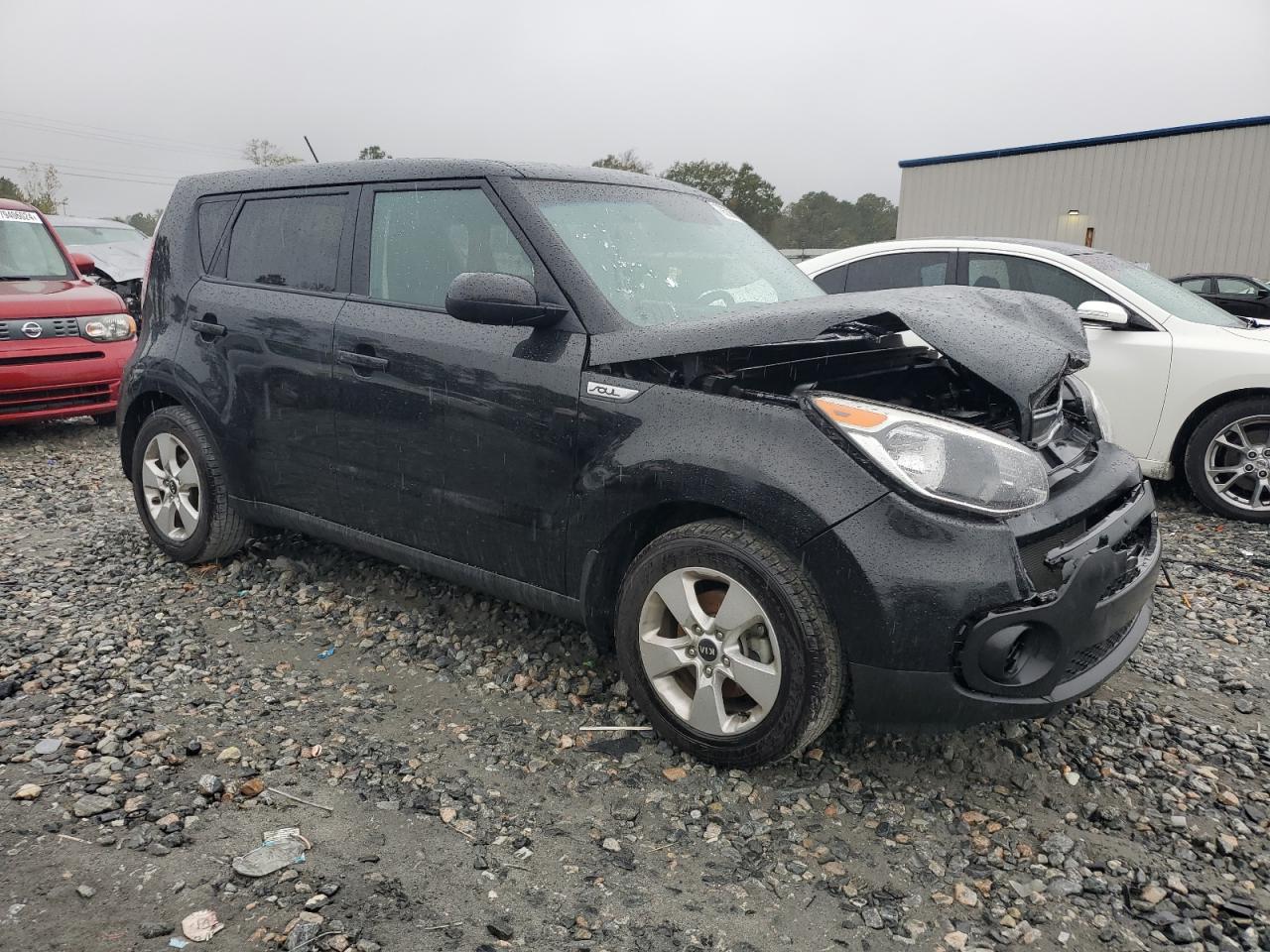 2019 KIA Soul VIN KNDJN2A23K7687387 Copart auction photo, front end damage thumbnail 4