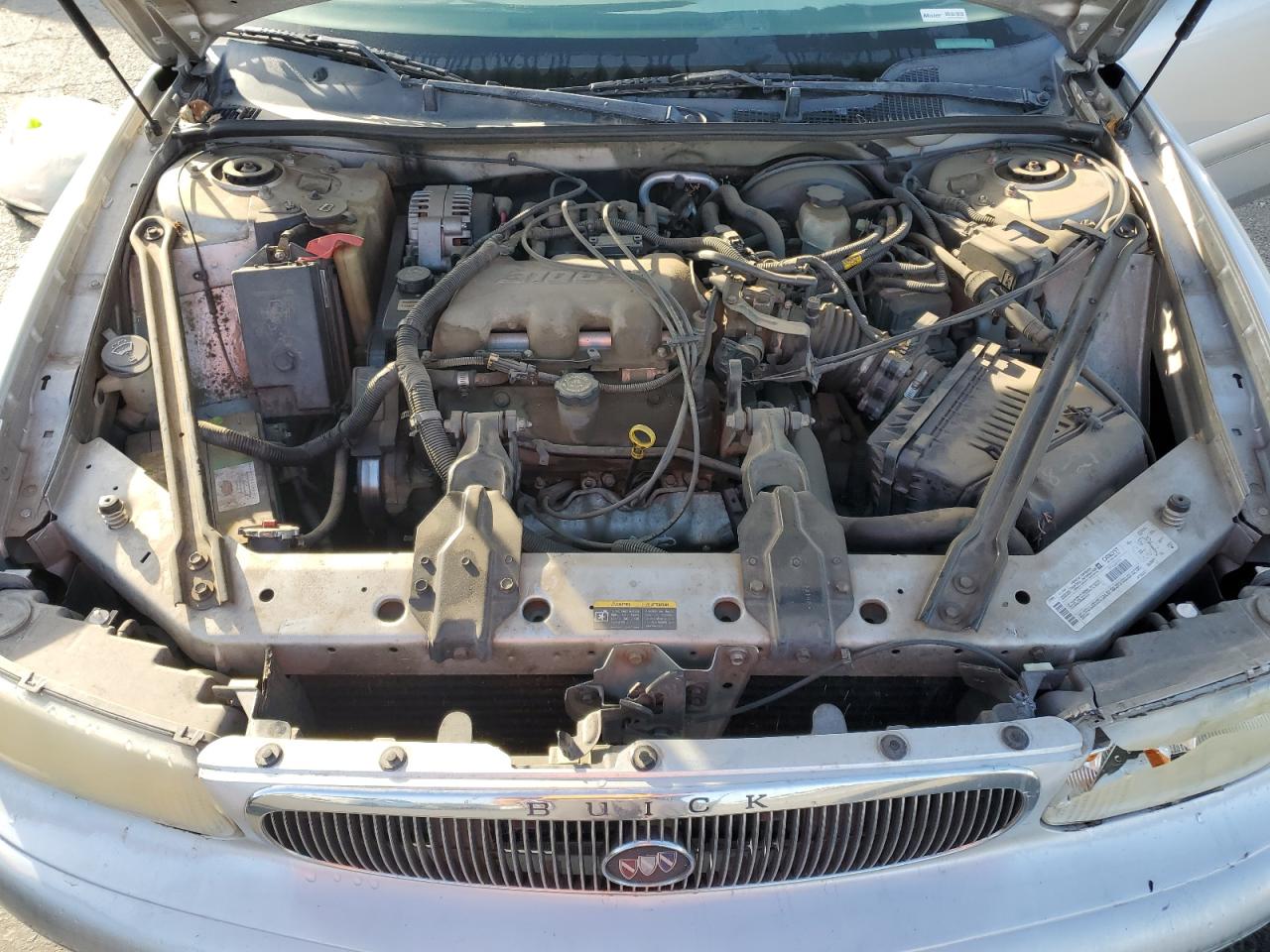 2002 Buick Century VIN 2G4WS52J121247604 Copart auction photo, front end damage thumbnail 11