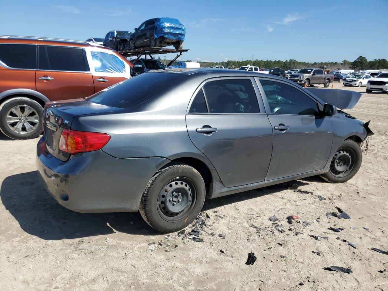 2010 Toyota Corolla VIN 1NXBU4EEXAZ226738 Copart auction photo, front end / minor dent/scratches damage thumbnail 3