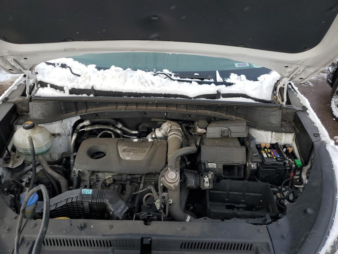 2016 Hyundai Tucson VIN KM8J3CA28GU160137 Copart auction photo, mechanical damage thumbnail 14