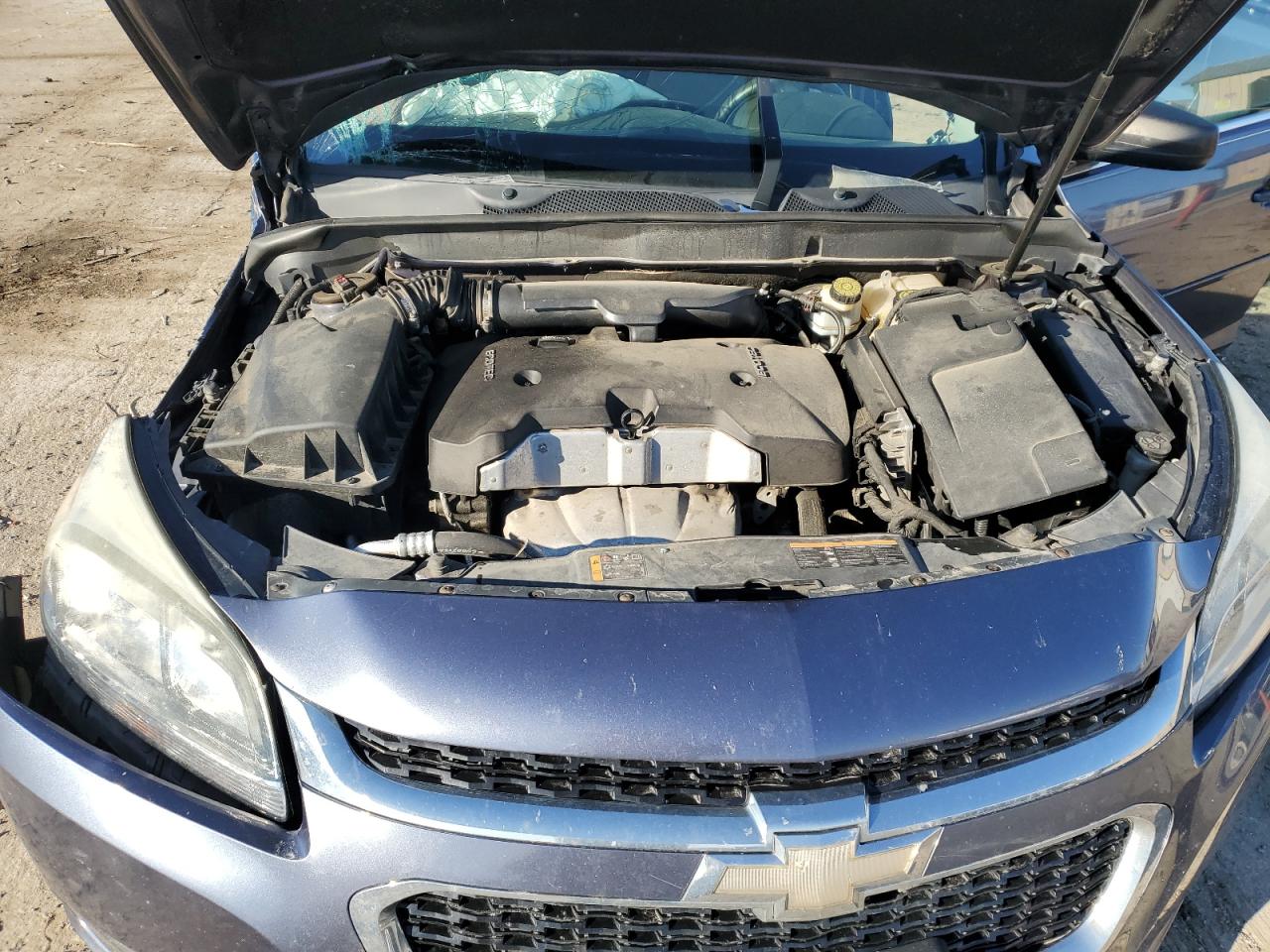 2014 Chevrolet Malibu VIN 1G11B5SL8EF180943 Copart auction photo, side / front end damage thumbnail 12