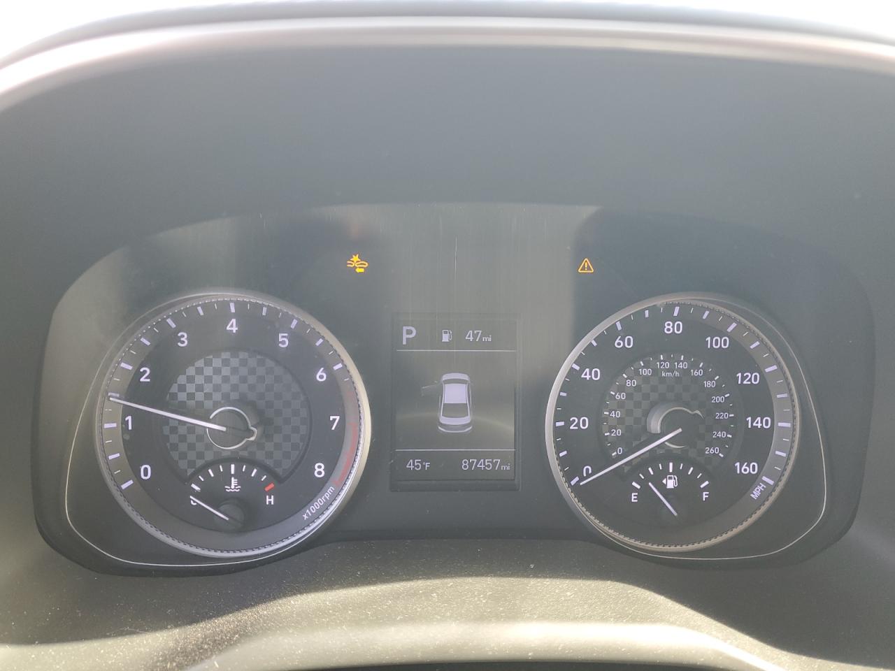 2020 Hyundai Elantra VIN 5NPD74LF9LH593336 Copart auction photo, front end / rear end damage thumbnail 9