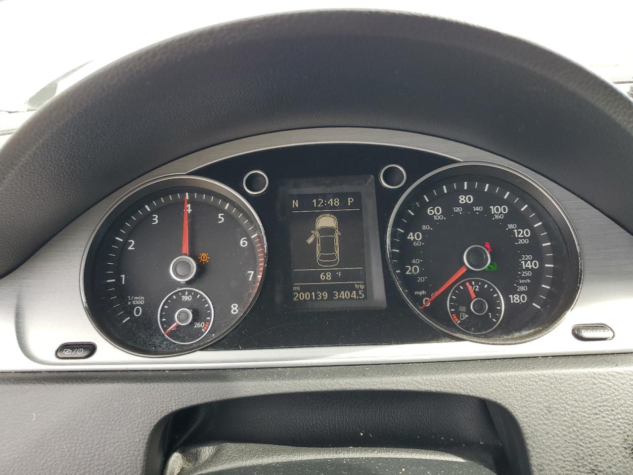 2014 Volkswagen Passat CC VIN WVWBP7AN4EE526553 Copart auction photo, mechanical damage thumbnail 9