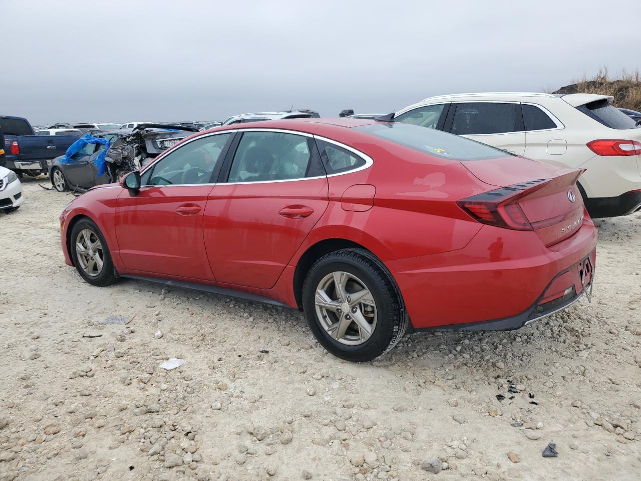 2022 Hyundai Sonata VIN 5NPEG4JA2NH144014 Copart auction photo, front end damage thumbnail 2