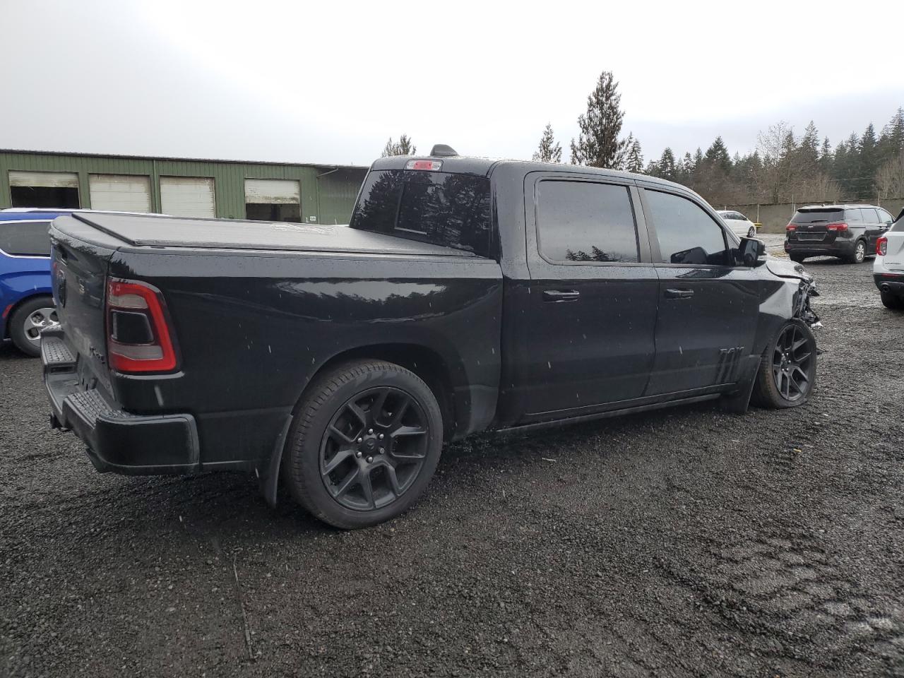 2019 RAM 1500 VIN 1C6SRFLT1KN704034 Copart auction photo, front end / undercarriage damage thumbnail 3