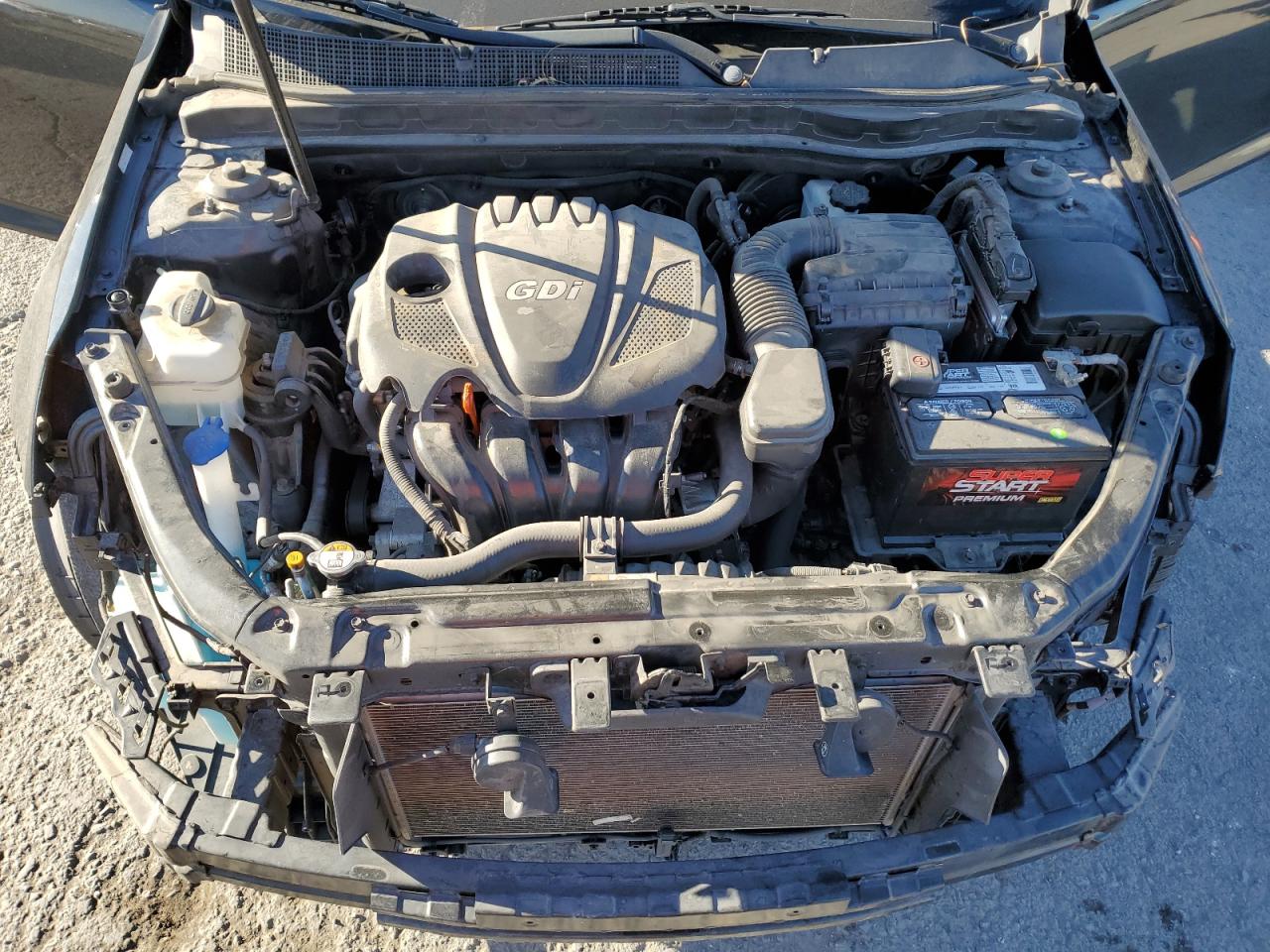2013 KIA Optima VIN 5XXGN4A78DG162756 Copart auction photo, front end damage thumbnail 11