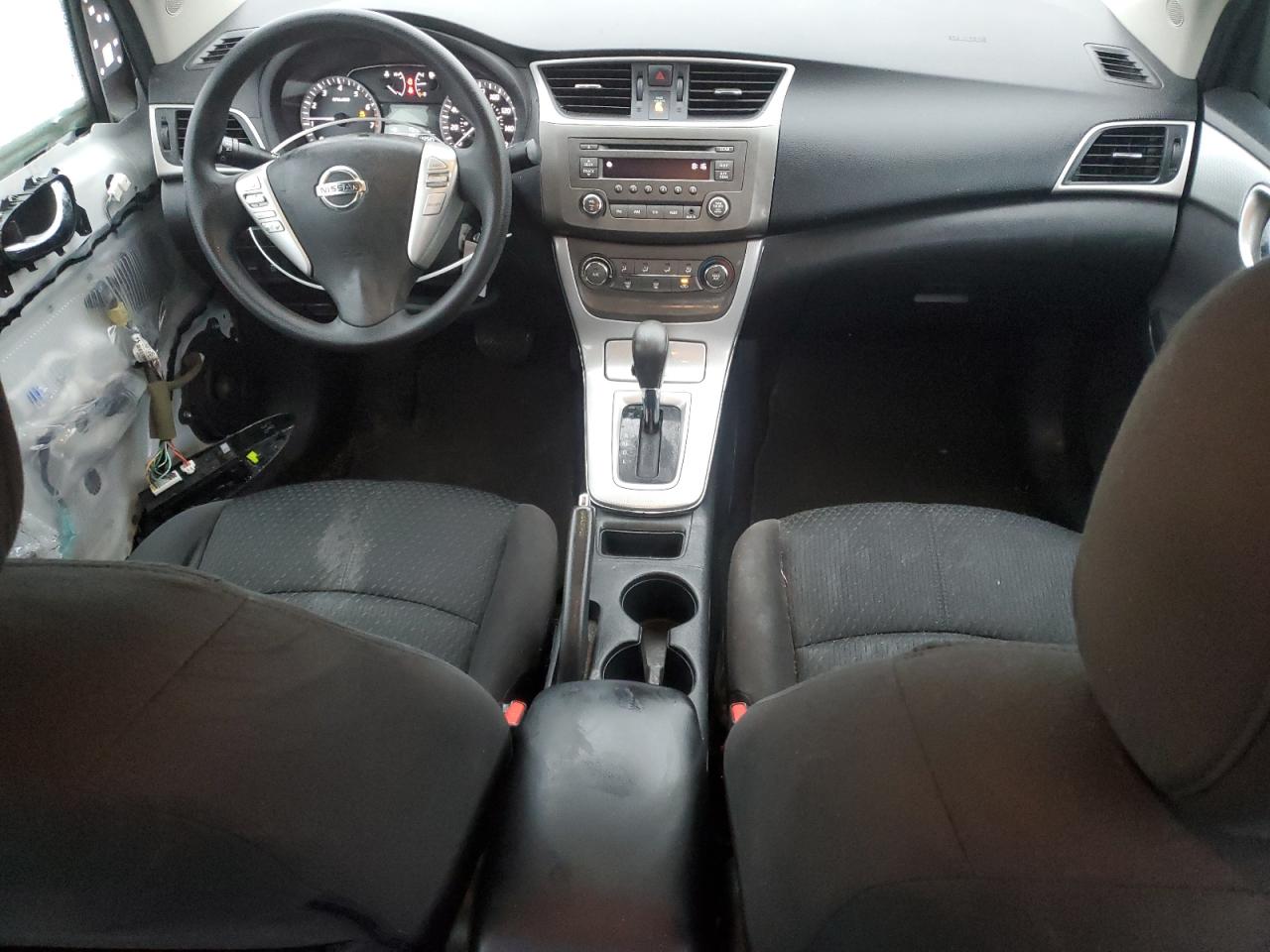 2014 Nissan Sentra VIN 3N1AB7AP8EY252033 Copart auction photo, front end damage thumbnail 8