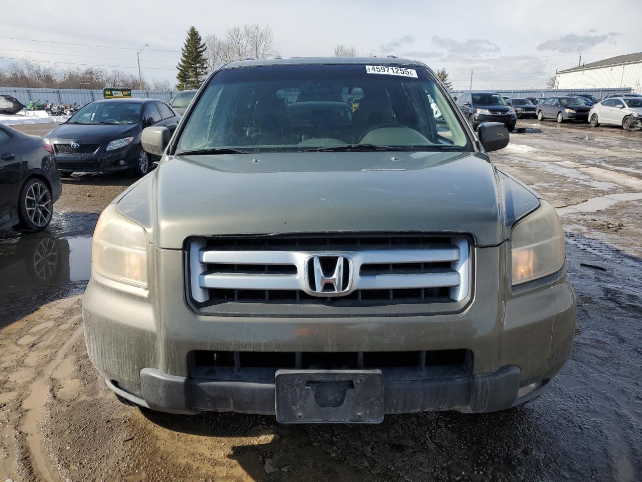 2008 Honda Pilot VIN 5FNYF18658B500670 Copart auction photo, side damage thumbnail 5