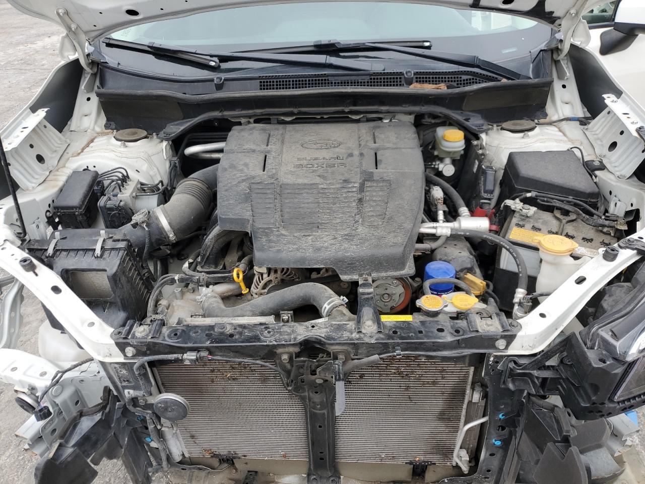 2019 Subaru Forester VIN JF2SKAEC2KH431618 Copart auction photo, front end / minor dent/scratches damage thumbnail 12
