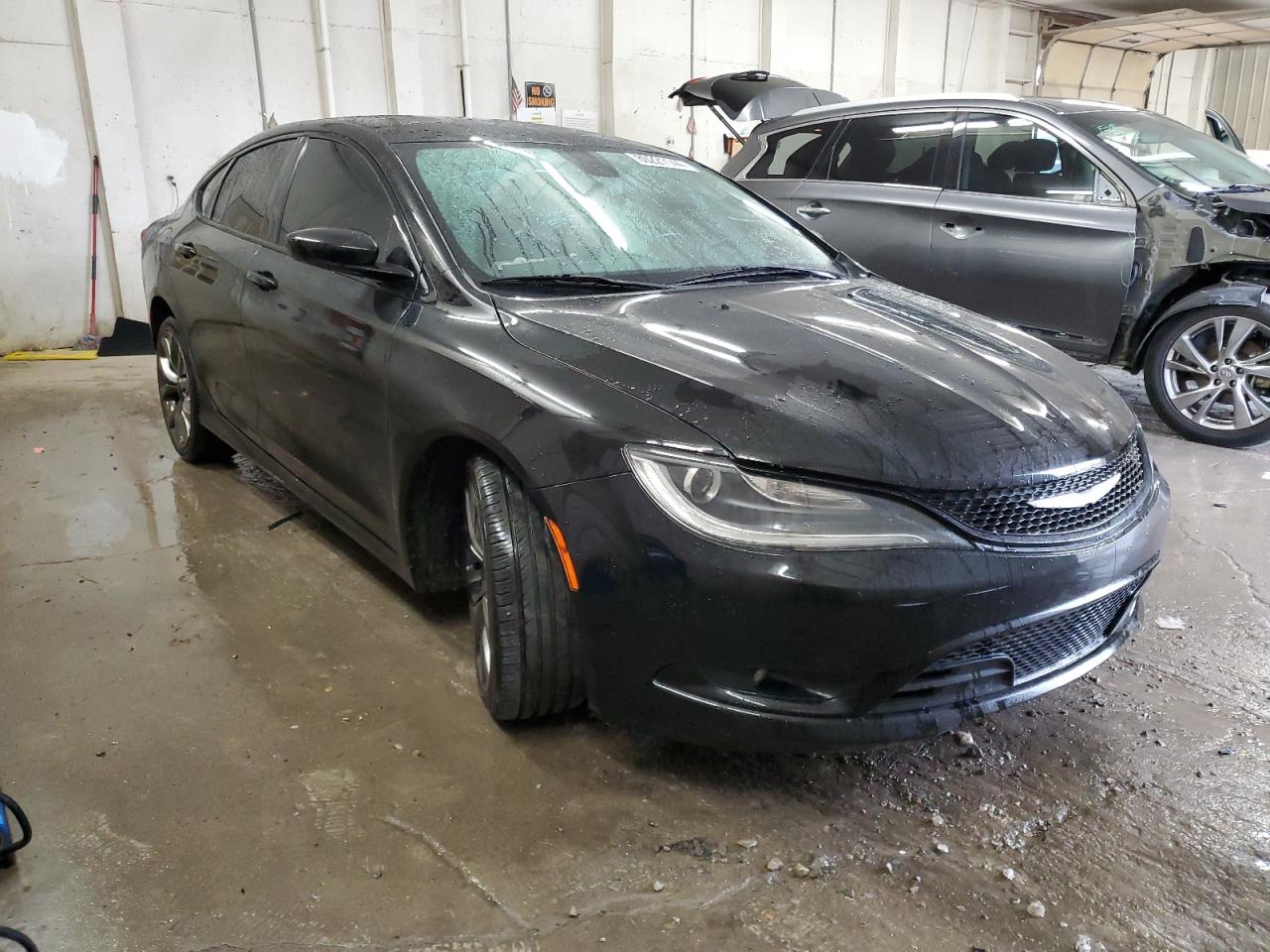 2015 Chrysler 200 VIN 1C3CCCBB3FN626629 Copart auction photo, side damage thumbnail 4