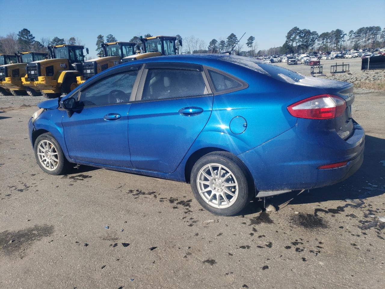 2018 Ford Fiesta VIN 3FADP4BJXJM103487 Copart auction photo, front end / undercarriage damage thumbnail 2