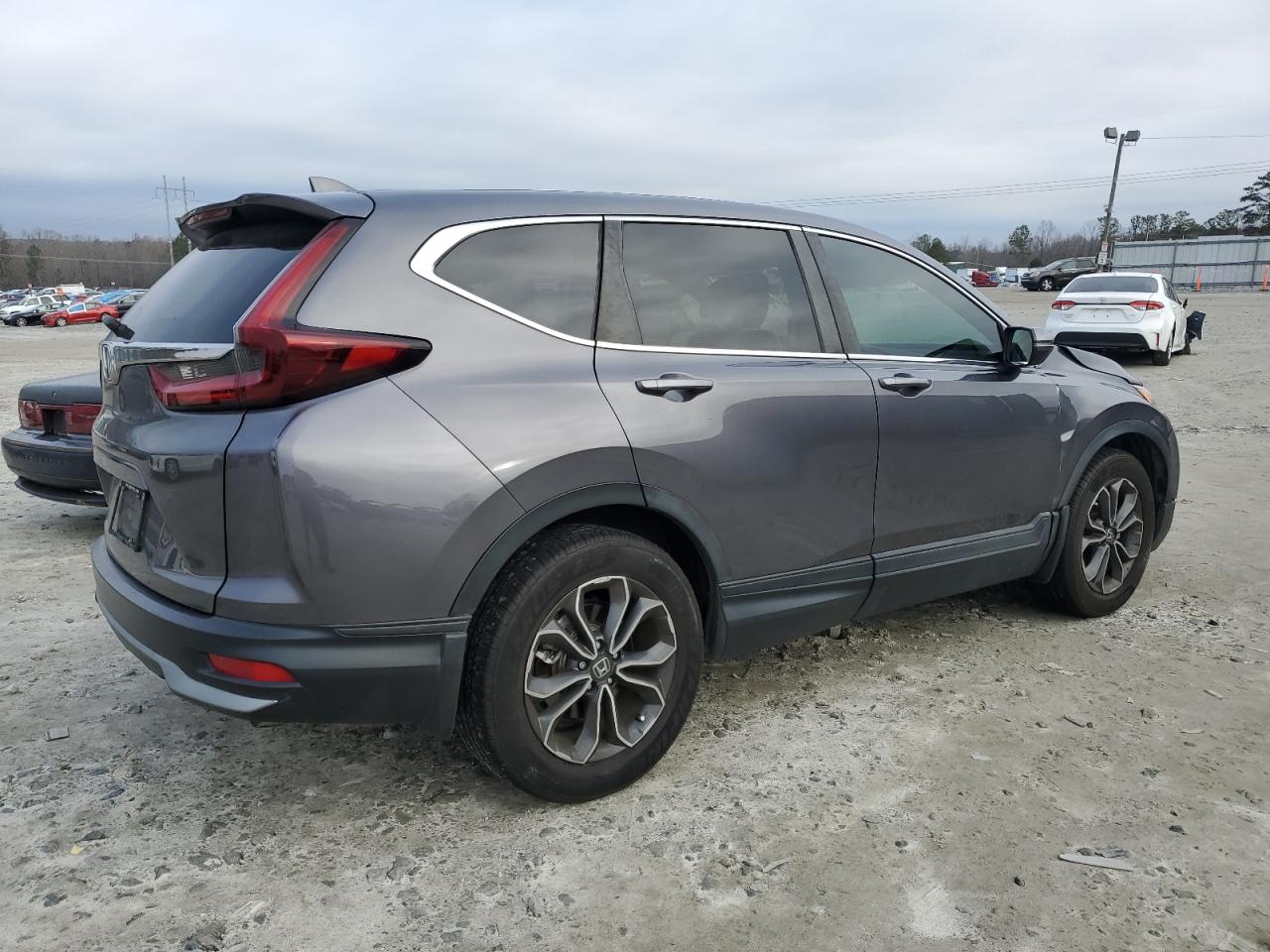 2021 Honda CR-V VIN 5J6RW1H5XMA001114 Copart auction photo, front end damage thumbnail 3